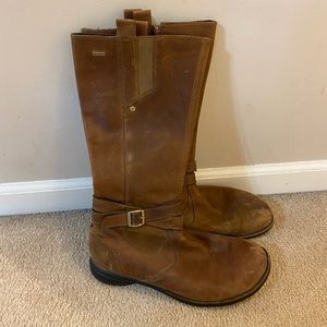 Merrell brown leather boots size 9